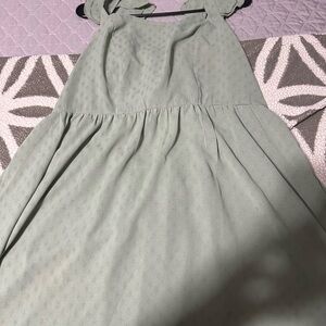 SHEIN Sage Green Casual Dress